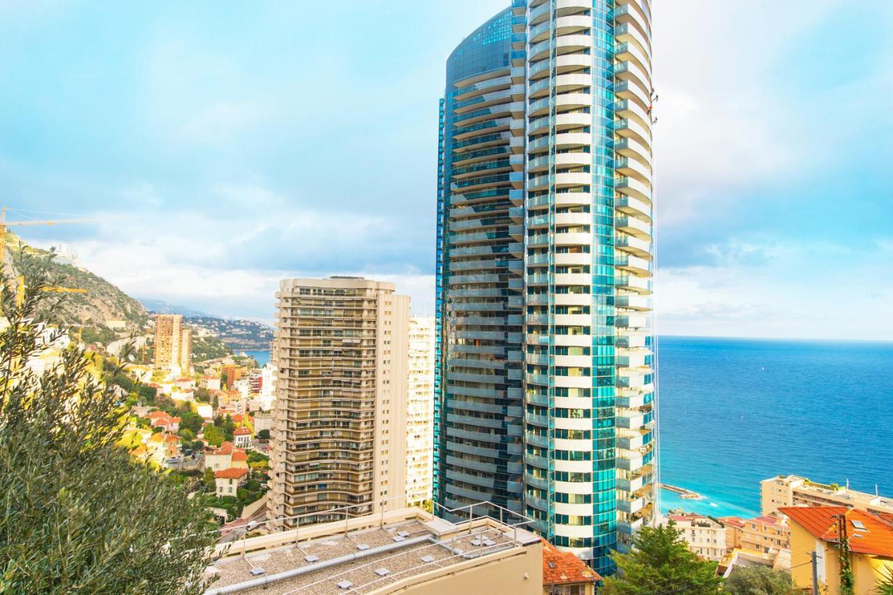 Apartmán Vue Monaco & Tour Odeon - Terrasse - Parking - Bh Beausoleil Exteriér fotografie